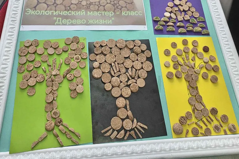 Для&nbsp;курских школьников провели мастер-класс &laquo;Древо жизни&raquo;