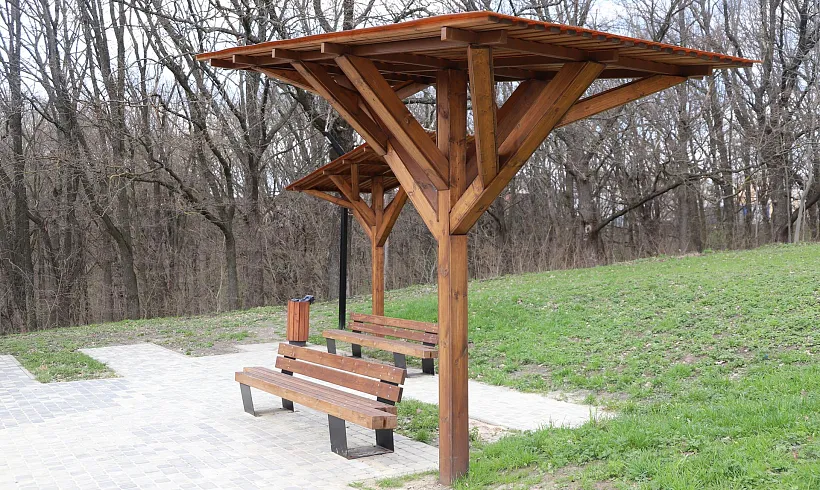 В&nbsp;поселке Дубовое Белгородской области благоустроили парк &laquo;Под&nbsp;дубом&raquo;