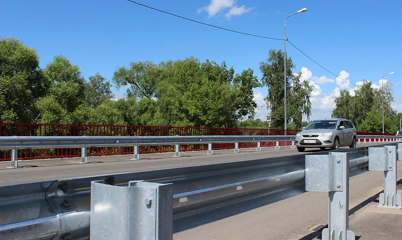 В&nbsp;Нижнем Ломове Пензенской области ввели в&nbsp;эксплуатацию мост через Ломовку