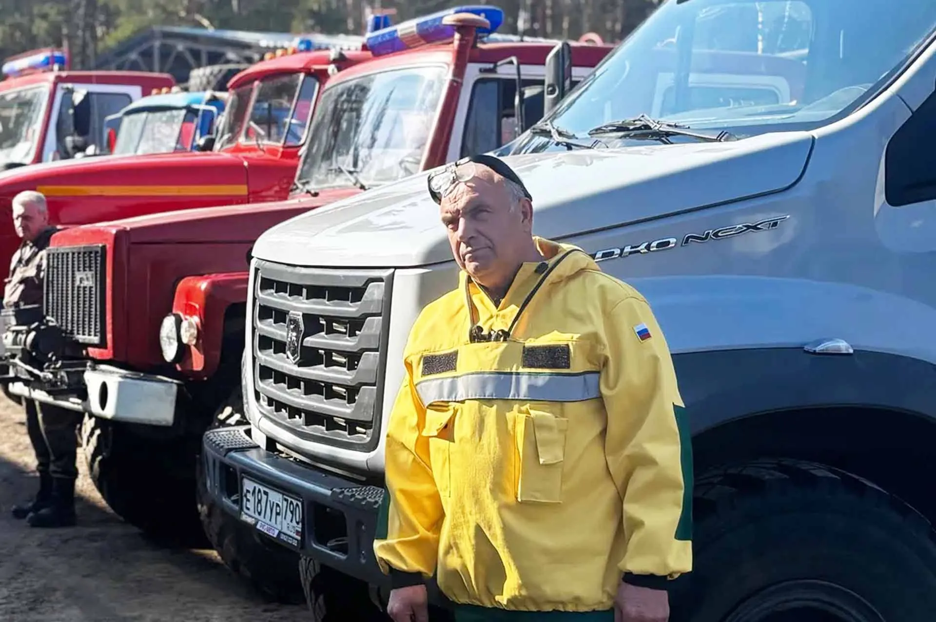В&nbsp;Подмосковье провели смотр техники для&nbsp;тушения природных пожаров