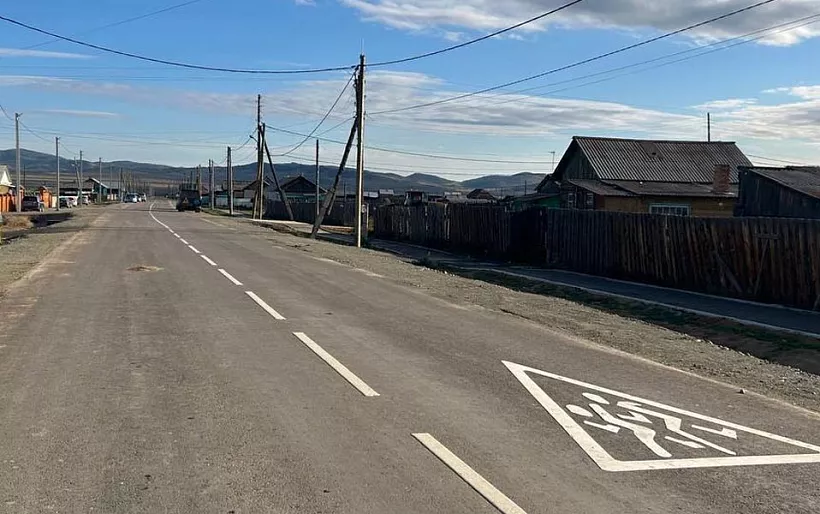Центральную улицу в&nbsp;бурятском селе Верхняя Иволга обновили более чем на&nbsp;90%
