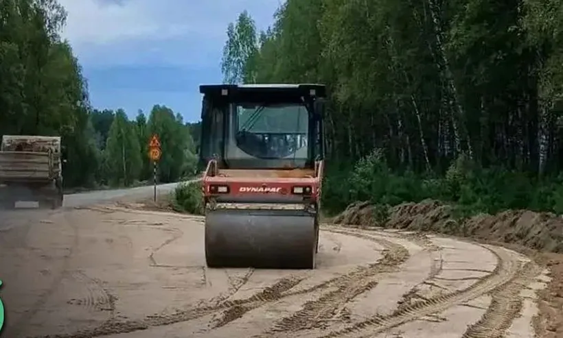 В&nbsp;Омской области начался ремонт дороги Омск&nbsp;&mdash; Муромцево&nbsp;&mdash; Седельниково