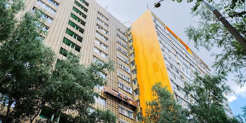 На&nbsp;юго-западе Москвы обновят фасады 7&nbsp;домов