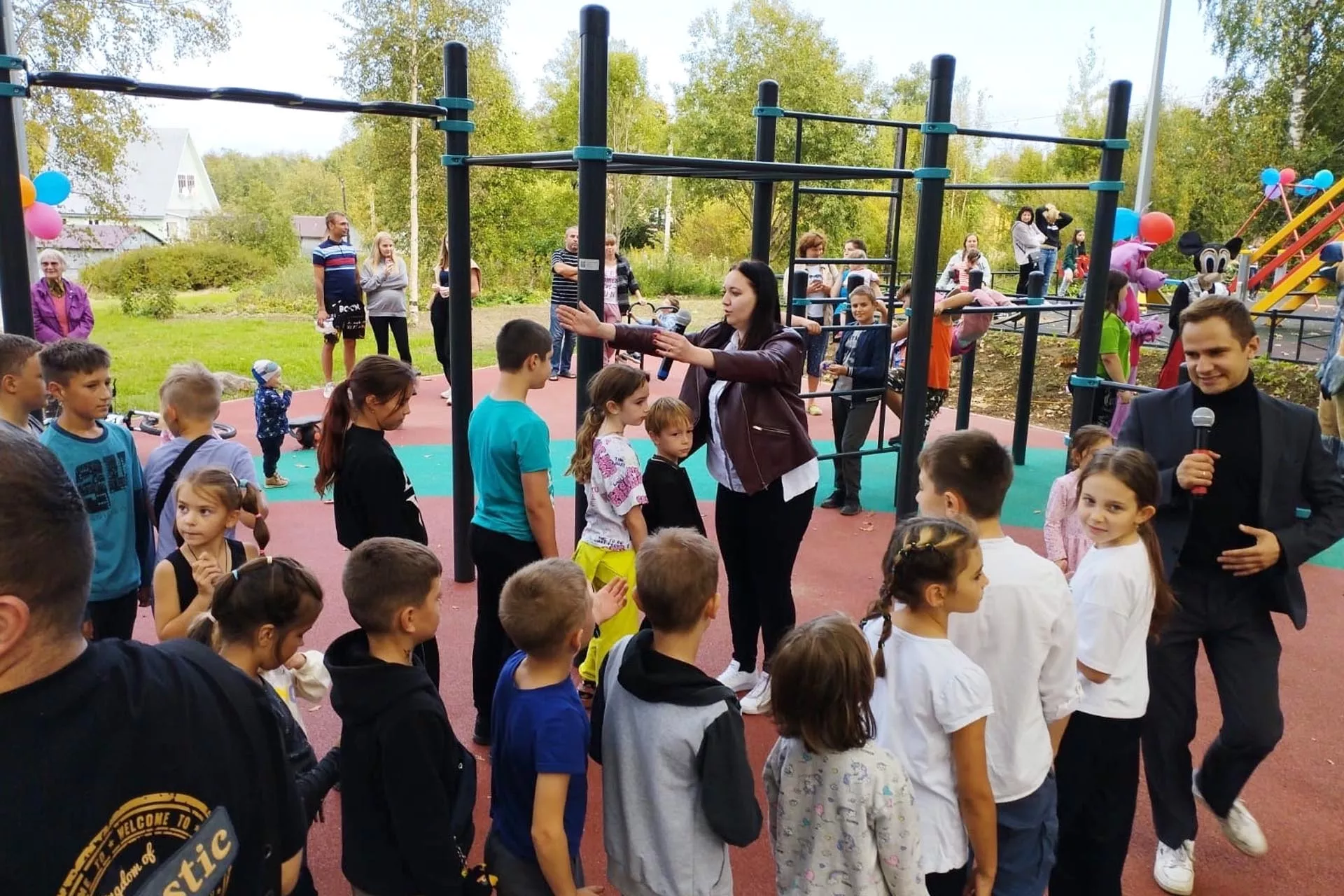 В&nbsp;деревне Куйвози Ленинградской области благоустроили парк