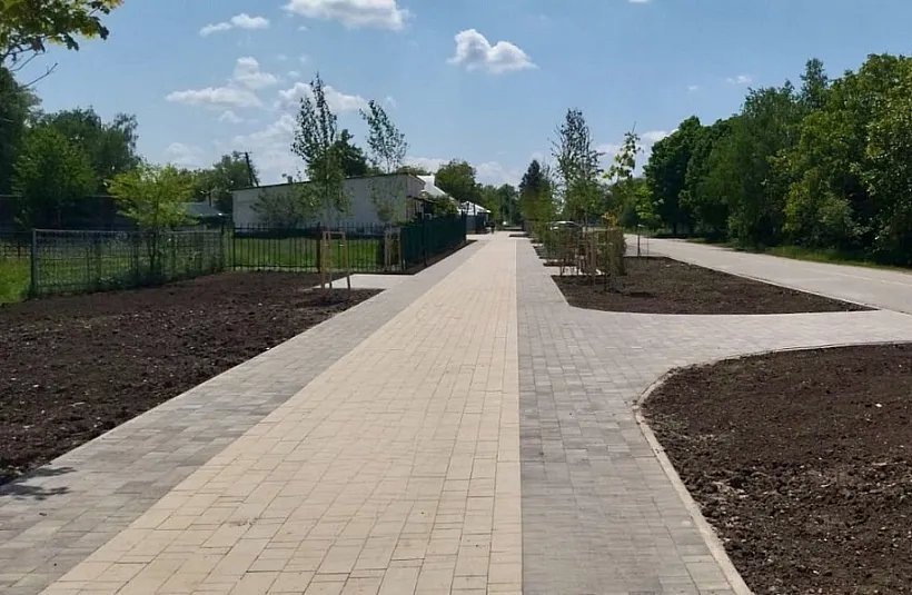 В&nbsp;селе Унароково на&nbsp;Кубани благоустроили общественное пространство