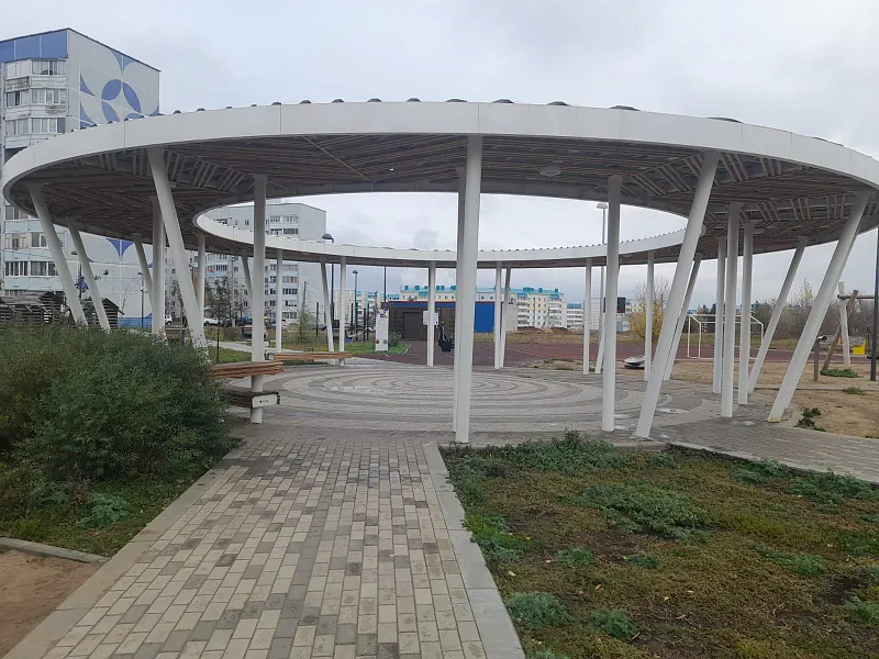В&nbsp;городе Заинске в&nbsp;Татарстане обновили парк &laquo;Молодежный&raquo;