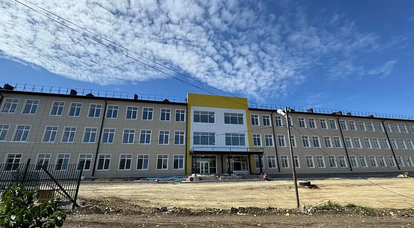 На&nbsp;Ставрополье в&nbsp;Михайловске завершают строительство школы