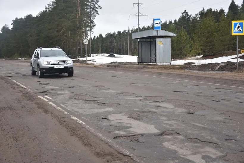 В&nbsp;Вологодской области отремонтируют дорогу к&nbsp;крупному поселку Чагода