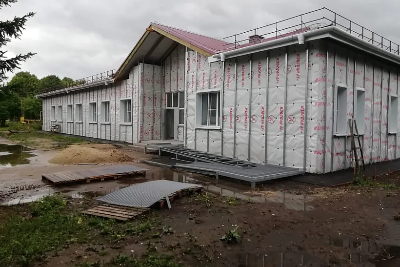 В&nbsp;деревне Нискасах завершается капитальный ремонт врачебной амбулатории