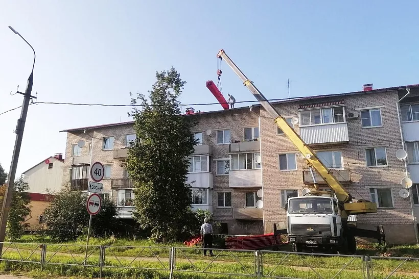 В&nbsp;двух домах поселка Усвяты под&nbsp;Псковом отремонтируют подвал и&nbsp;кровлю