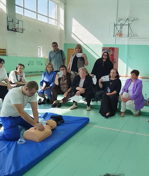 Учителя в&nbsp;поселке Туртас Тюменской области обучились оказанию первой помощи