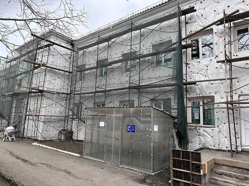 В&nbsp;поликлинике Углегорской больницы Сахалинской области идет капремонт