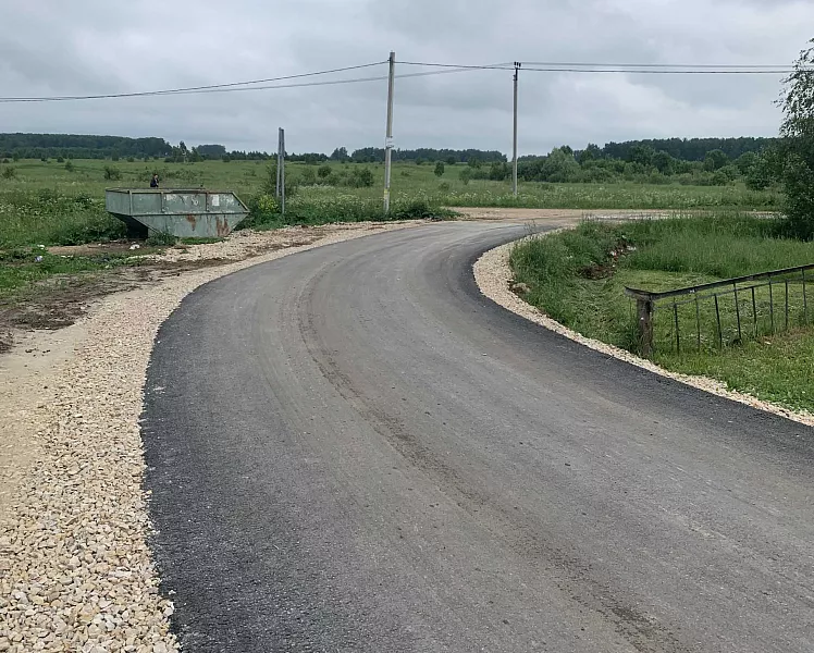 В&nbsp;селах Бабынинского района Калужской области отремонтировали дороги