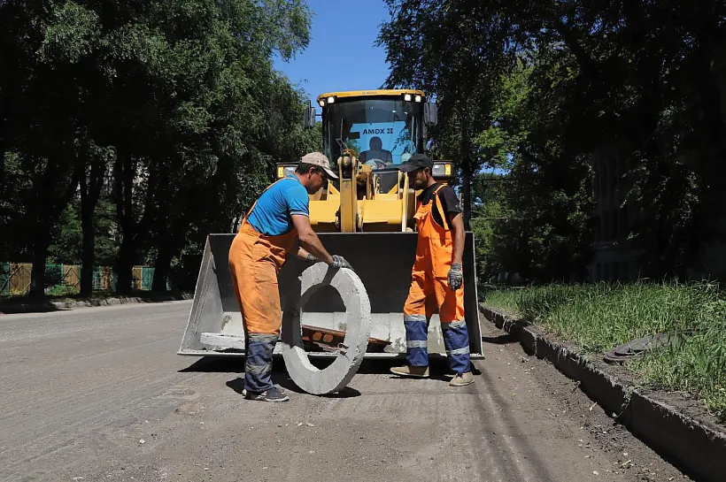 В&nbsp;Самаре продолжается ремонт улицы Физкультурной
