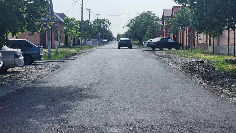 В&nbsp;ингушском селе Зязиков-Юрт благоустроили улицу Центральную