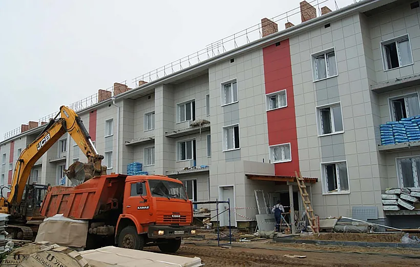 Многоквартирный дом в&nbsp;Мезени Архангельской области сдадут в&nbsp;сентябре