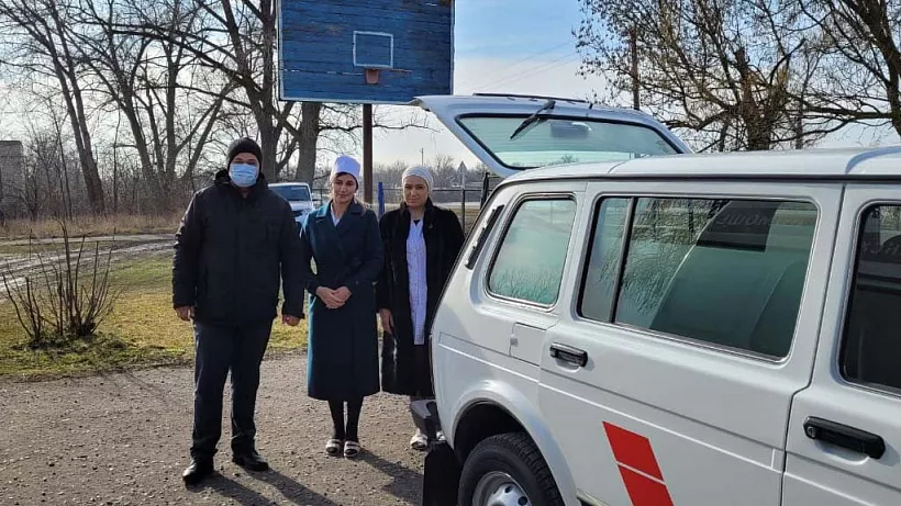 В&nbsp;Курскую больницу Ставропольского края поставили пять новых машин