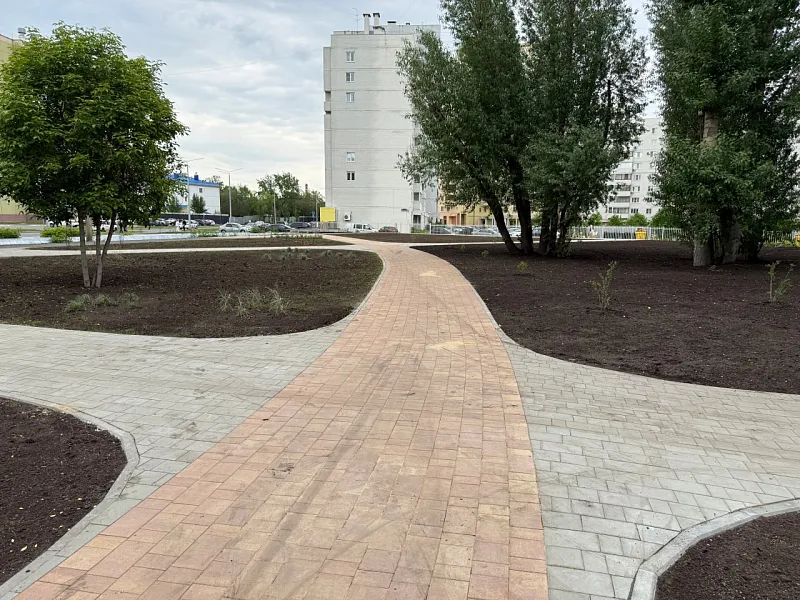 В&nbsp;Ленинском районе Челябинска обустроили пешеходную зону
