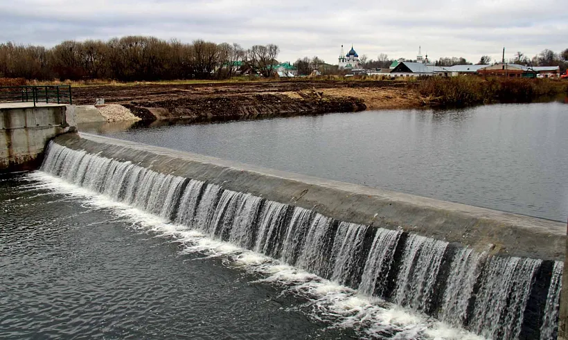 На&nbsp;реке Каменке в&nbsp;Суздале обновили плотину