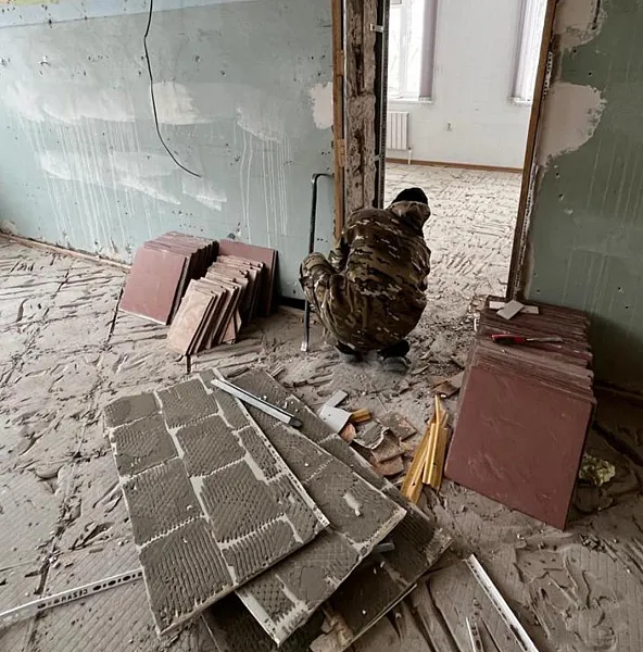 В&nbsp;городе Благодарном Ставропольского края начали ремонт поликлиники