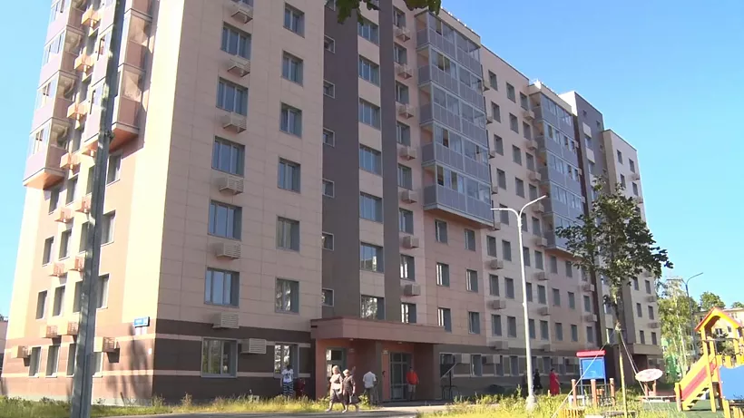 В&nbsp;Клину Подмосковья построили дом для&nbsp;переселенцев из&nbsp;аварийного жилья