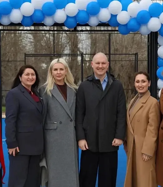 На&nbsp;севере Волгограда открыли новый корт для&nbsp;игры в&nbsp;падел-теннис