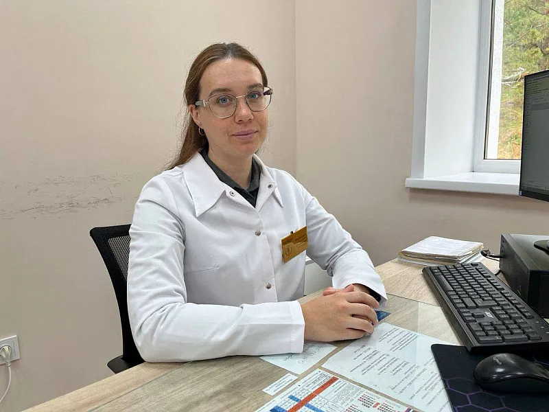 Молодой терапевт пополнила штат амбулатории Новокузнецкой больницы