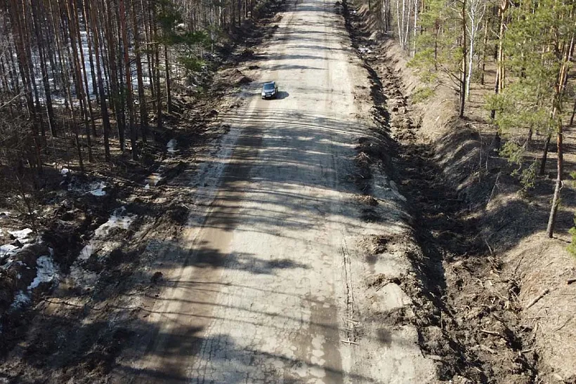 В&nbsp;Тамбовской области реконструируют региональную трассу Моршанск&nbsp;&mdash; Пичаево