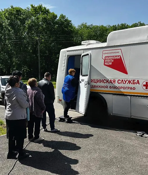 На&nbsp;Ставрополье мобильная бригада врачей посетила поселок Дубовая Роща