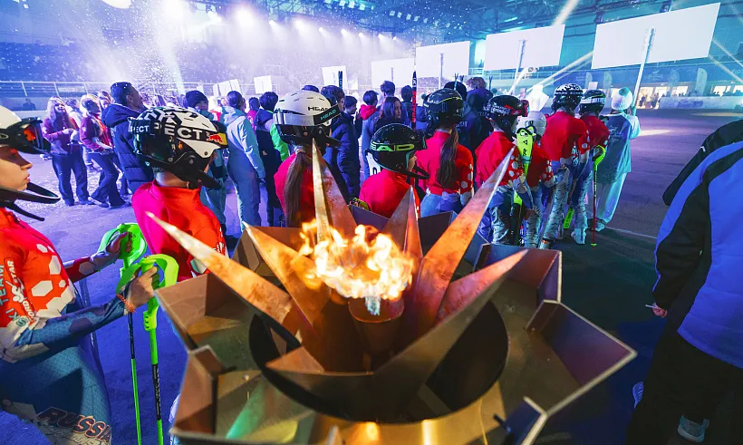 В&nbsp;Мурманске зажгли огонь Полярной Олимпиады