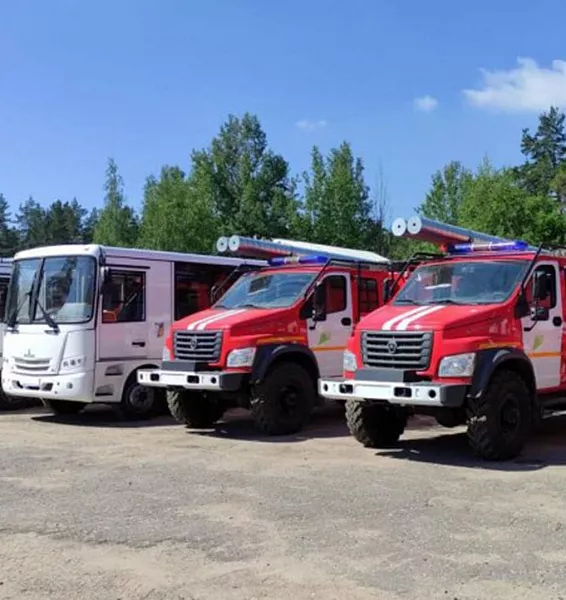 Противопожарный центр Псковской области оснастили техникой