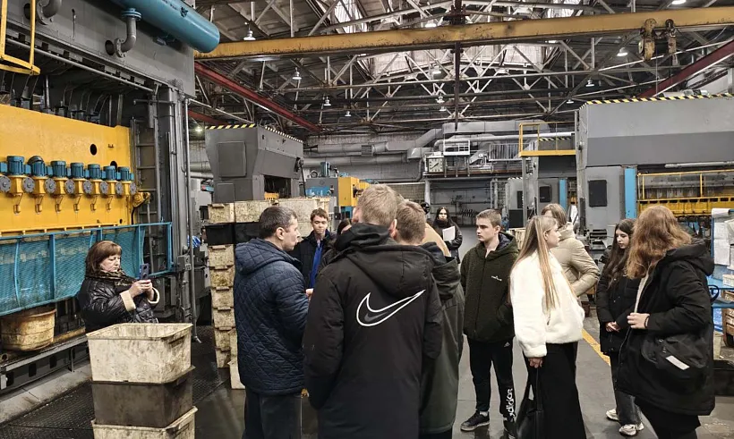 Школьники из&nbsp;Шебекинского округа Белгородской области посетили завод