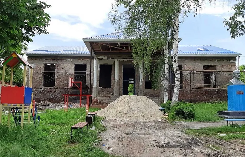 Сельский ДК&nbsp;ремонтируют в&nbsp;хуторе Романчуков на&nbsp;Кубани