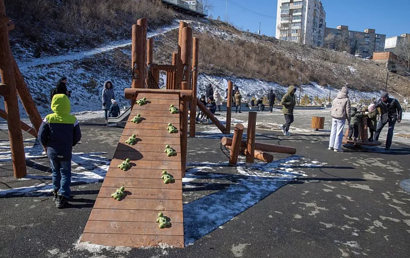 Во&nbsp;Владивостоке обустроили &laquo;черепашье&raquo; озеро