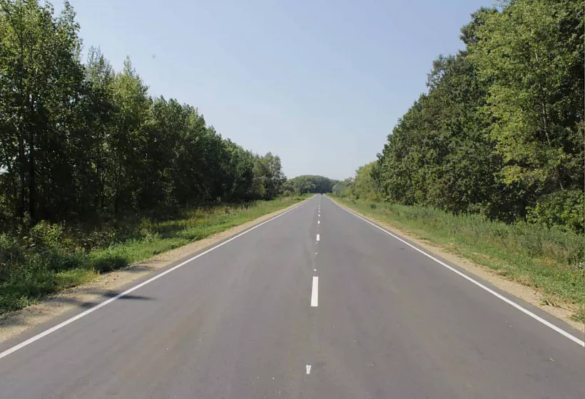 Два участка дорог отремонтировали в&nbsp;Панинском районе Воронежской области