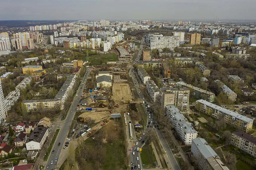 В&nbsp;Самаре ведется строительство путепровода