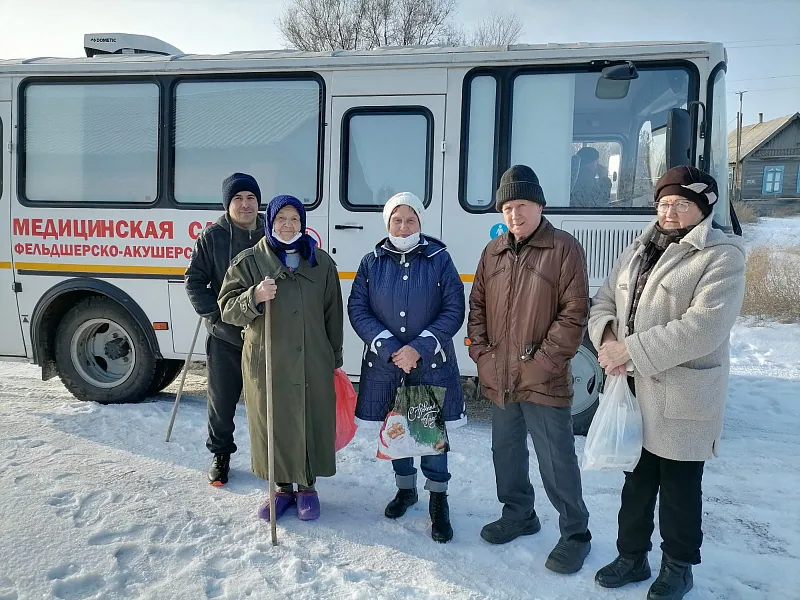 Передвижной медпункт начал обслуживать отдаленные села Астраханской области
