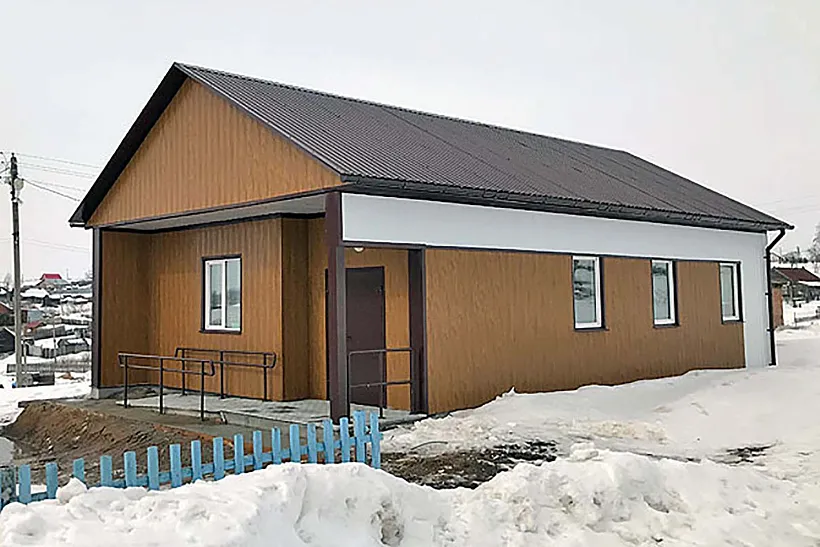 В&nbsp;отдаленном селе Самарской области построили фельдшерско-акушерский пункт