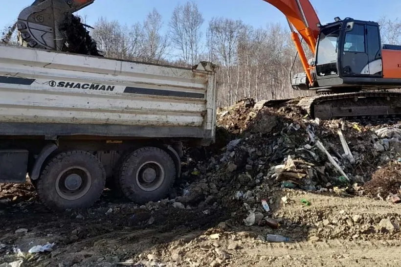 В&nbsp;Закаменске в&nbsp;Бурятии ликвидируют свалку