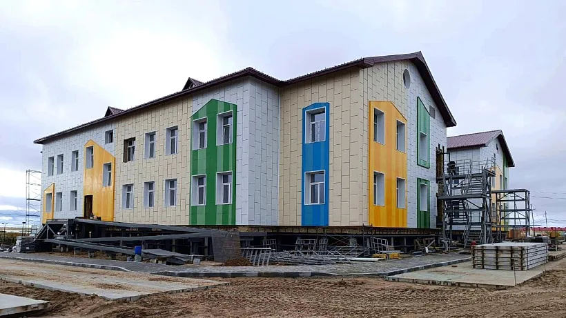 В&nbsp;Пуровском районе Ямала завершают строительство двух детских садов