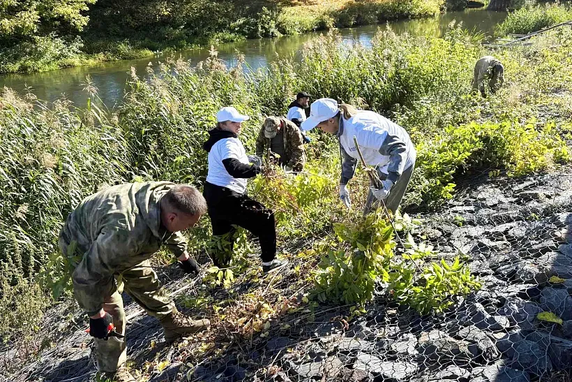 В&nbsp;местечке Свобода Курской области провели акцию &laquo;Вода России&raquo;