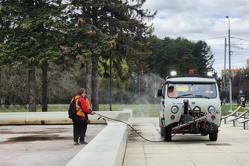 В&nbsp;подмосковном Пущине запустят обновленный фонтан