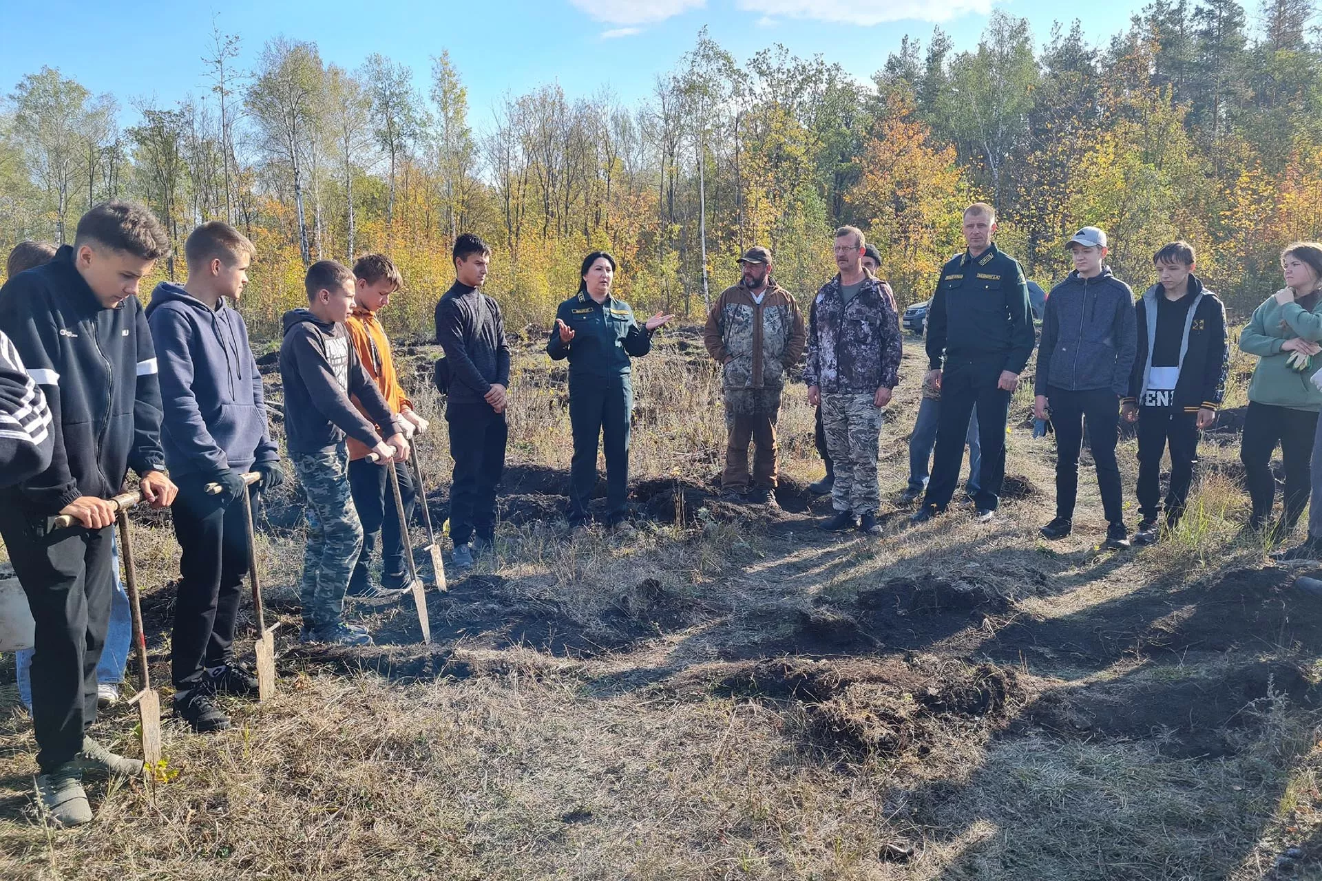 В&nbsp;Сенгилеевском лесничестве Ульяновской области высадили сеянцы сосны