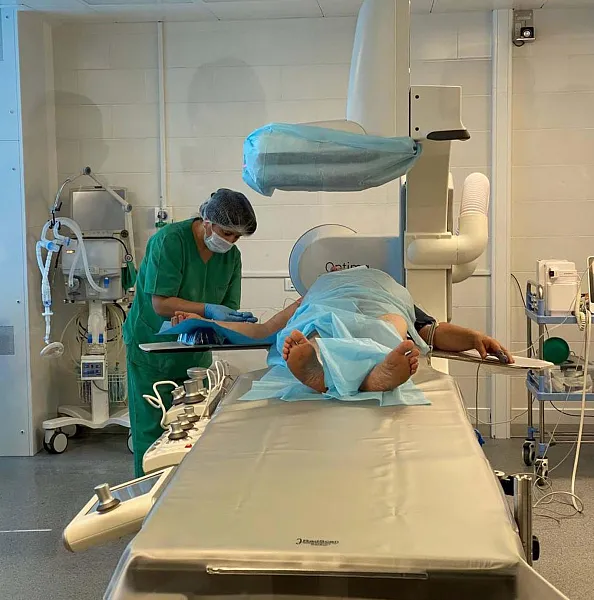 В&nbsp;больнице Новосибирской области провели первую операцию тромбоэкстракции