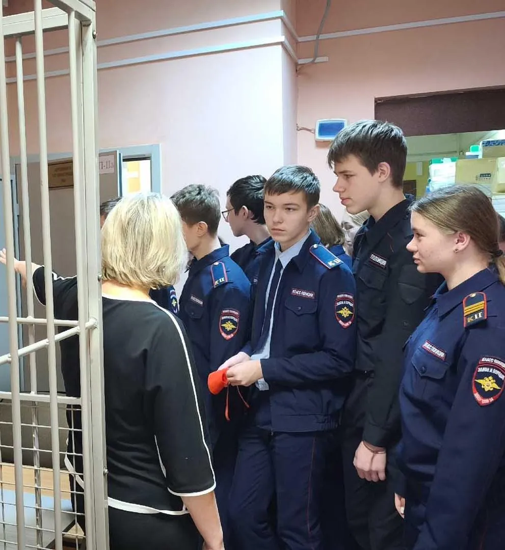 В&nbsp;Юргинском городском суде Кузбасса провели экскурсию для&nbsp;кадетов