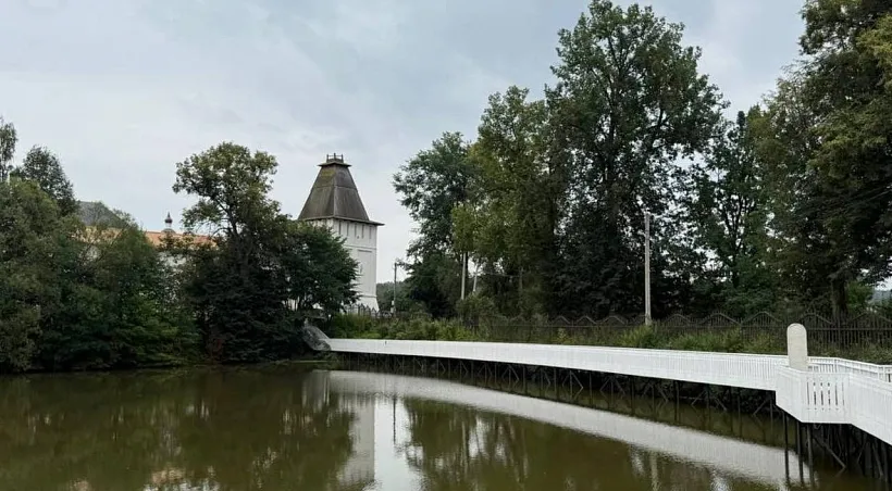 В&nbsp;Боровске Калужской области благоустроили монастырский сад