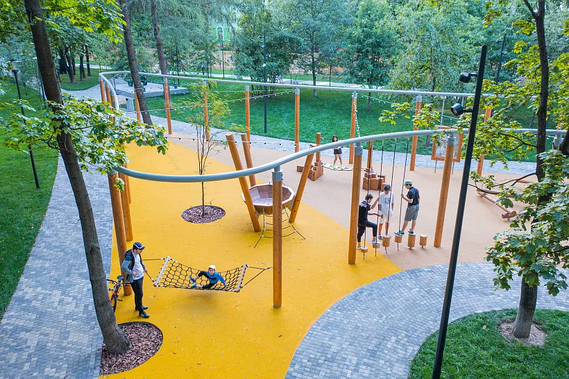 Несколько благоустроенных территорий Подмосковья стали лучшими в&nbsp;России