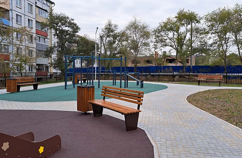 В&nbsp;Уссурийском городском округе Приморья благоустроили две территории