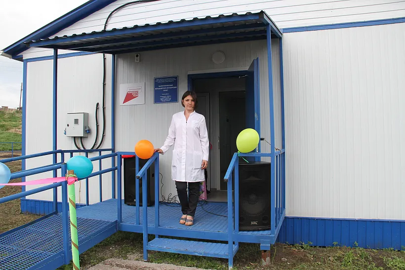 Новый модульный медпункт открылся в&nbsp;Красноярском крае