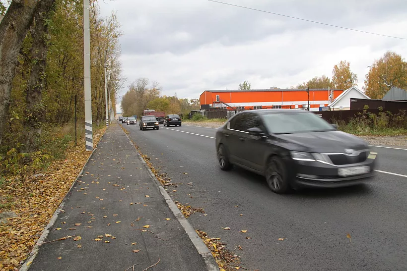 В&nbsp;Брянске отремонтировали улицу Речную